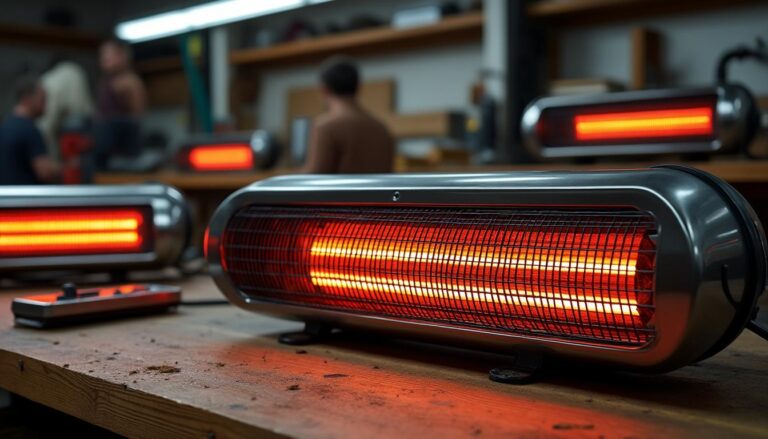 Les types de chauffage par tube radiant à gaz et leurs spécificités