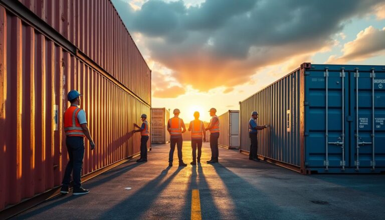 Comment louer des conteneurs peut simplifier votre logistique d’entreprise