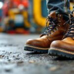 découvrez notre gamme de vêtements de travail incluant des chaussures de sécurité conformes aux normes de sécurité au travail pour assurer votre protection et votre confort.