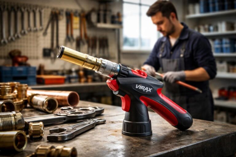 Chalumeau Virax : l&rsquo;équipement indispensable du plombier professionnel