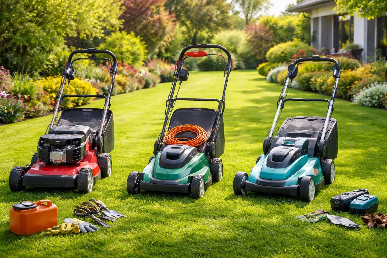 découvrez comment choisir la tondeuse idéale parmi les modèles thermiques, électriques ou à batterie grâce à notre guide d'achat complet.