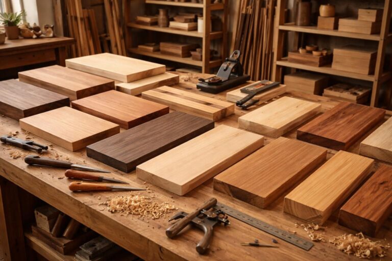 Menuiserie : guide complet des différents types de bois massif et leurs usages