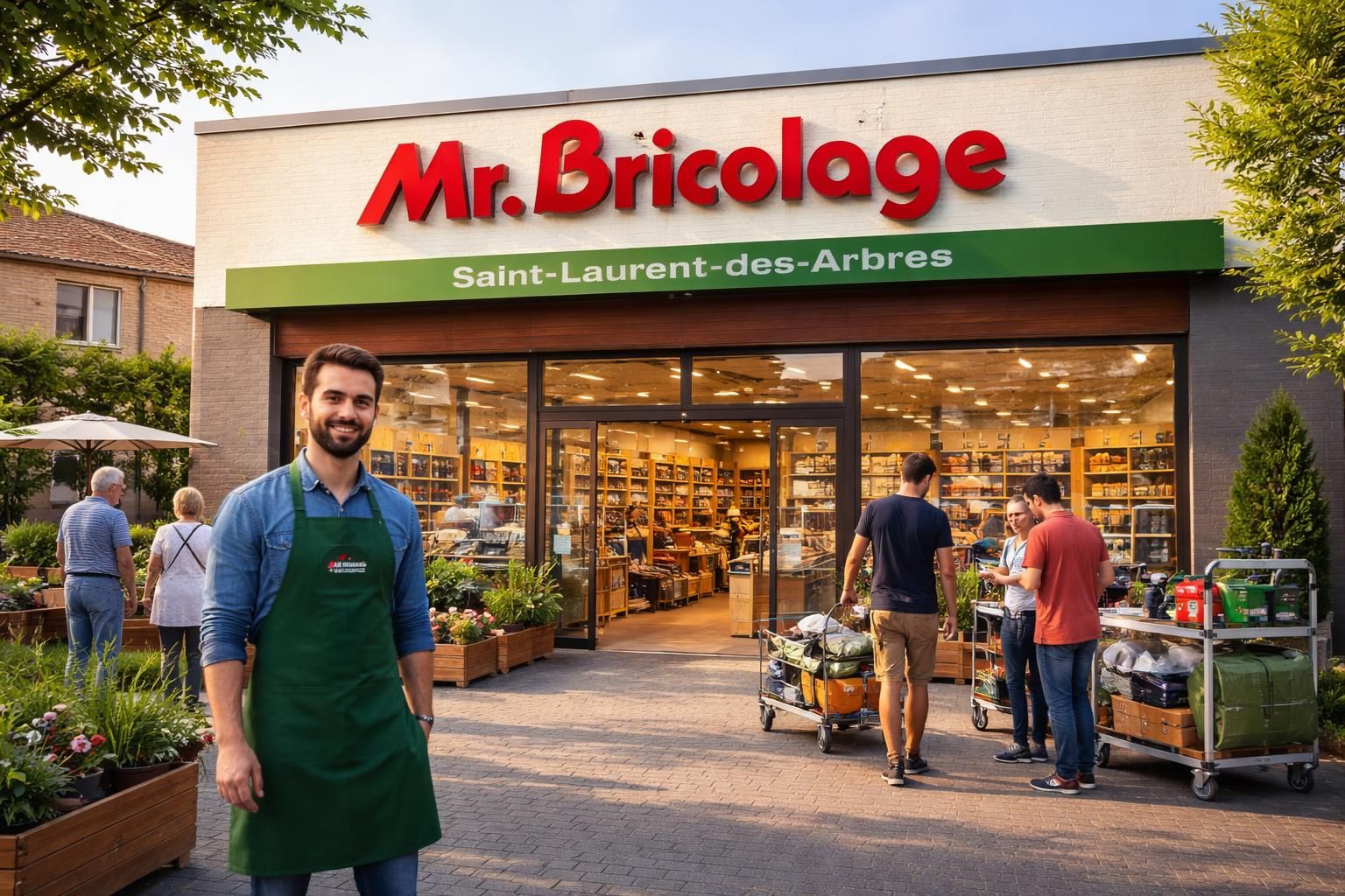 découvrez mr. bricolage saint-laurent-des-arbres, votre expert local en bricolage. tout pour vos projets maison, jardin et rénovation avec des conseils personnalisés près de chez vous.