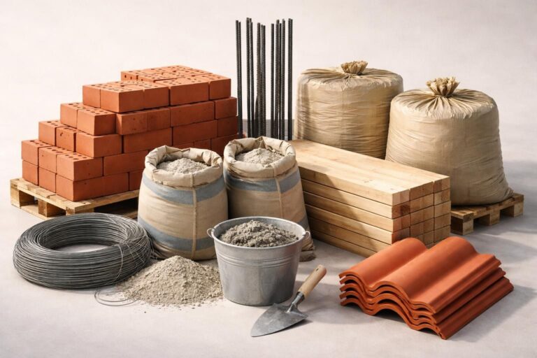 Quels sont les matériaux de construction indispensables pour bâtir sa maison ?
