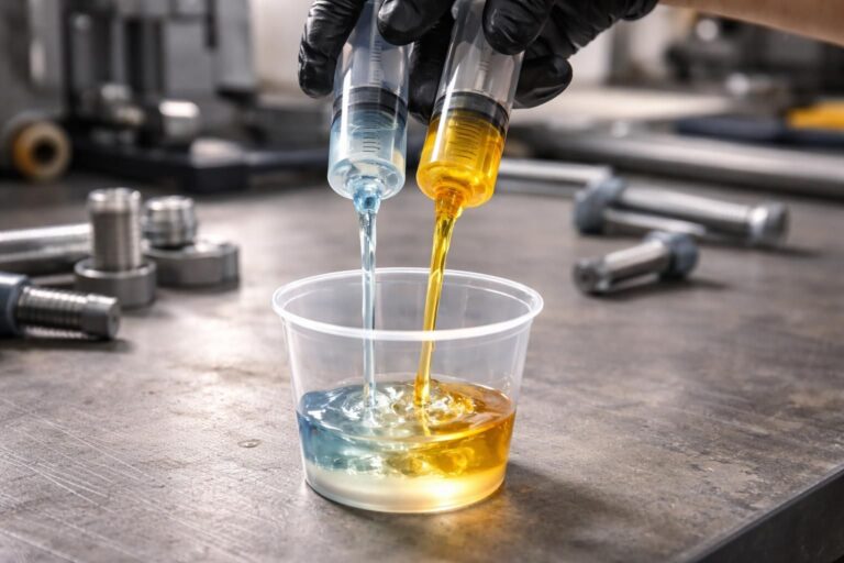 Colles bi-composants : réussir vos mélanges pour des fixations extrêmes
