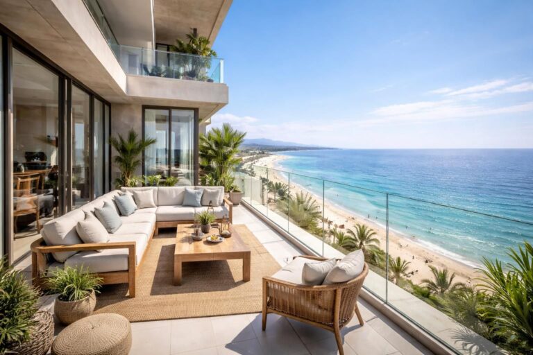 Location d&rsquo;un appartement à Bordj El Bahri : front de mer