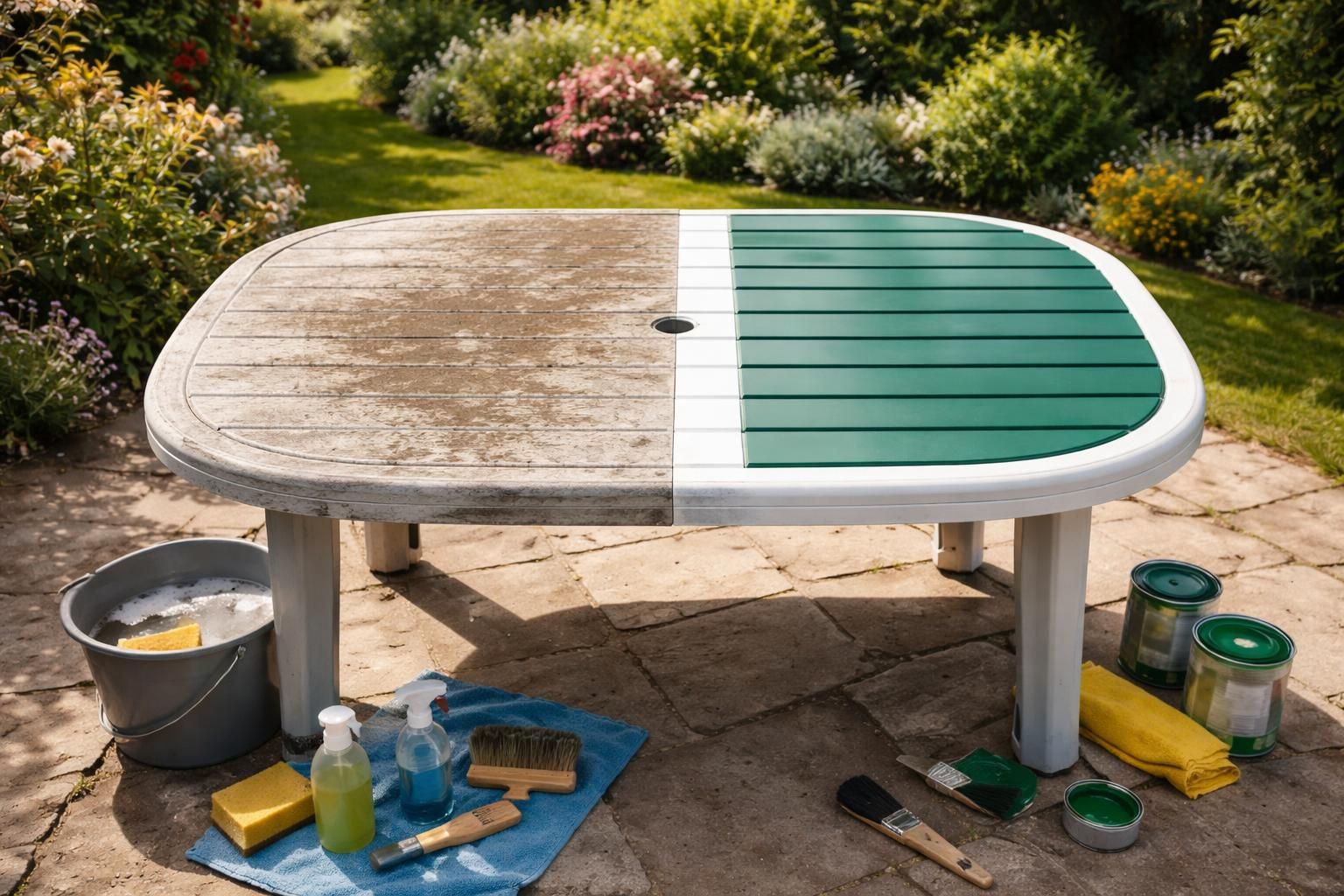 découvrez nos conseils pratiques pour restaurer et redonner vie à votre table de jardin en plastique, étape par étape, pour un mobilier extérieur comme neuf.