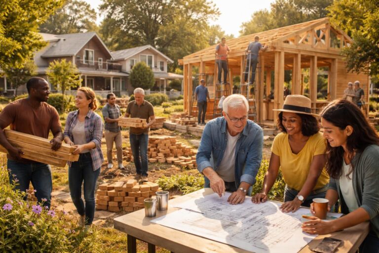 Habitat Participatif : et si vous construisiez votre maison avec vos voisins