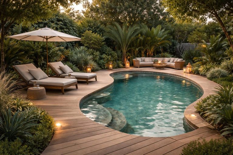 Inspiration pour votre espace extérieur : construction de piscine sans permis