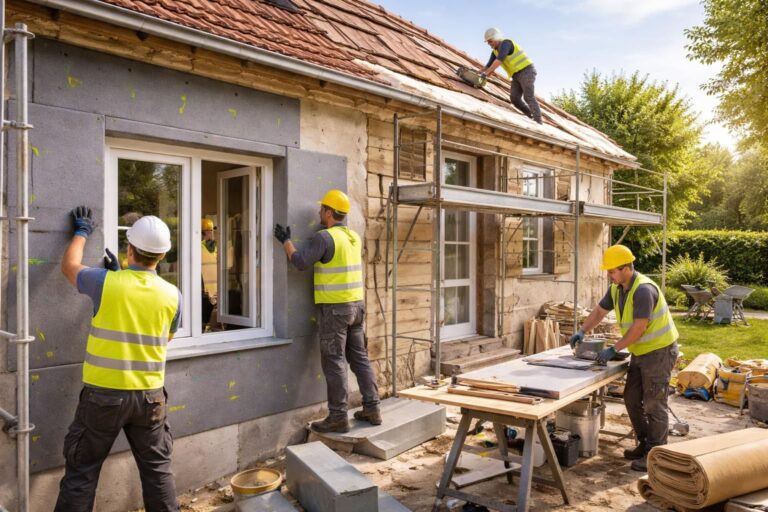 Réaliser des travaux pour un DPE classé F