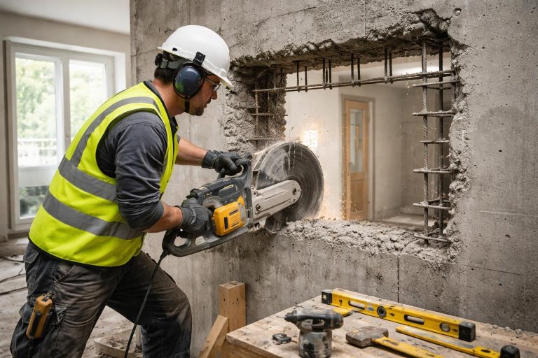 Comment faire une ouverture dans un mur porteur