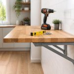 découvrez comment installer un plan de travail suspendu dans votre cuisine grâce à notre guide étape par étape, pour un espace pratique et moderne.