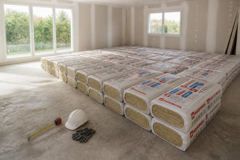 Découvrez combien de sacs de laine de roche pour 100m2 vous aurez besoin