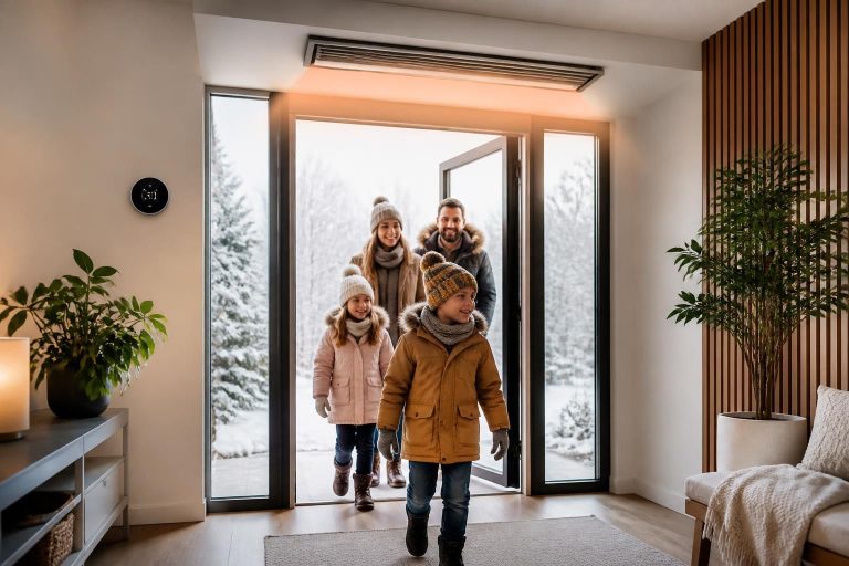 Les avantages surprenants d&rsquo;un rideau d&rsquo;air chaud encastrable dans votre maison